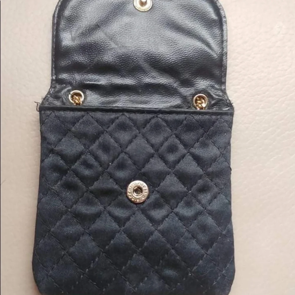 🔥Vintage Chanel Black Quilted Micro Mini Purse - Picture 7 of 12